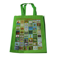 拉萨LB11覆膜无纺布广告袋